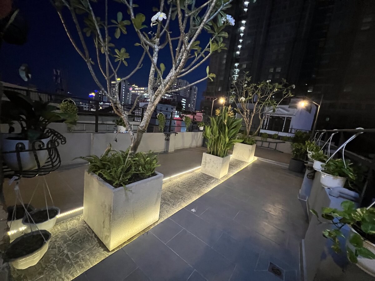 Rooftop garden